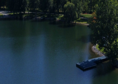 Hidden Lake in Warsaw, Indiana